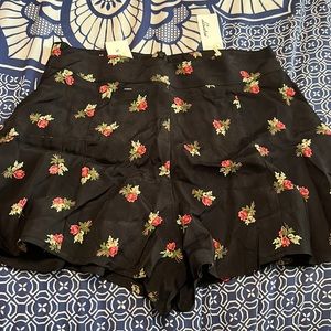 PacSun shorts with flowers Size small